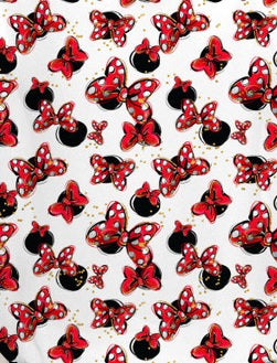Midi Pencil Skirt - 2XL - Minnie Bows and Mouse Ears - READY TO SHIP