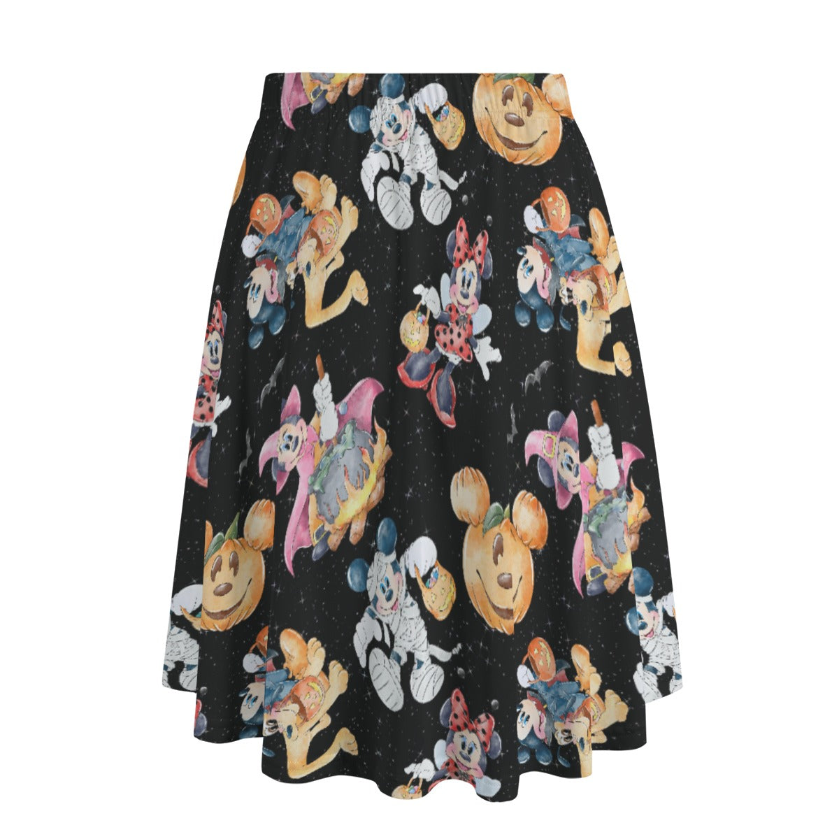 Mouse Friends Halloween Costumes - Women's Pocket Midi Skirt