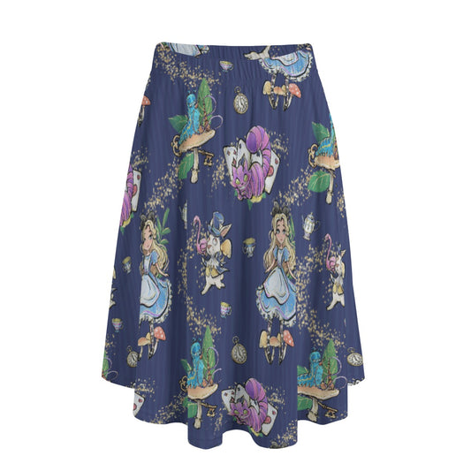 Whimsical Enchanted Forest - Women's Pocket Midi Skirt