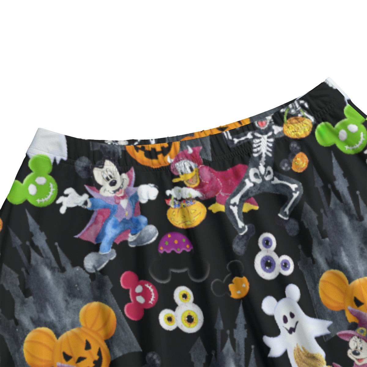 Mouse Gang Trick or Treat - Women's Pocket Midi Skirt