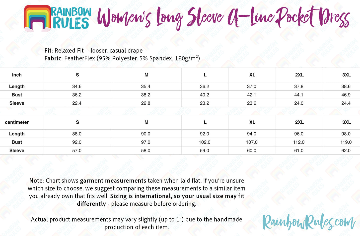 Pick Any Print from our Shop - Women's Long Sleeve A-Line Pocket Dress