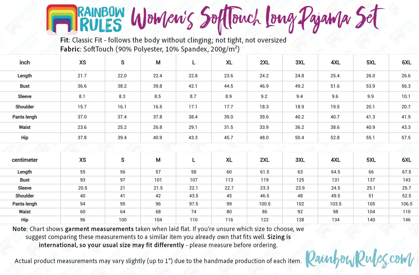 Pick Any Print from our Shop - Women’s SoftTouch Long Pajama Set