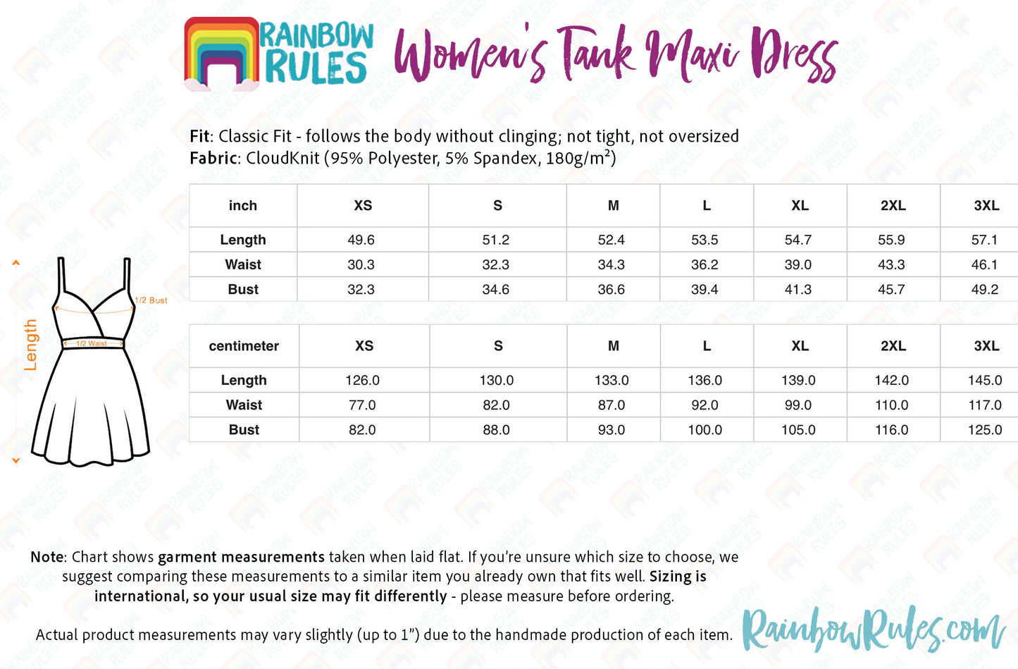 Pick Any Print from our Shop - Women's Tank Maxi Dress